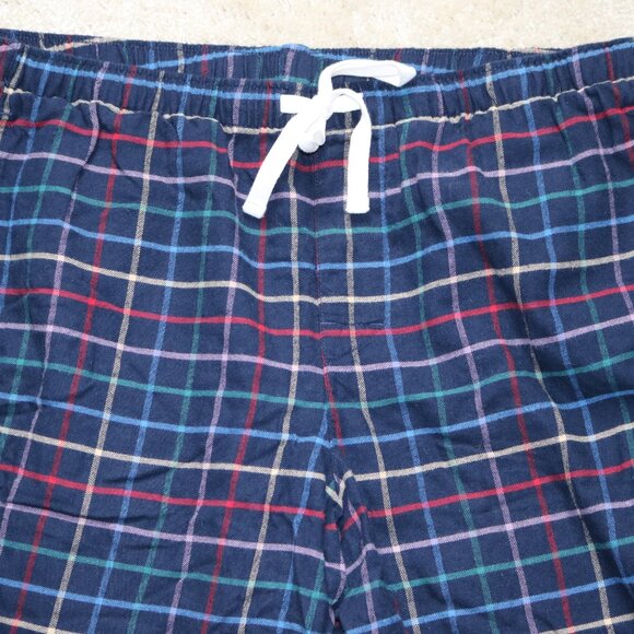 GAP Checkered Pajama Pants - Navy and Red - Picture 3 of 5